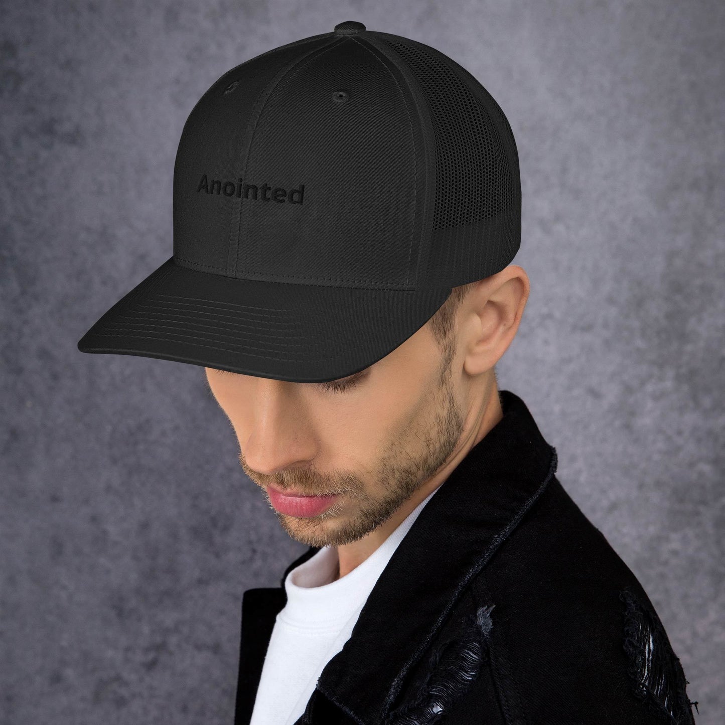 Anointed Trucker Cap – Faith on the Move
