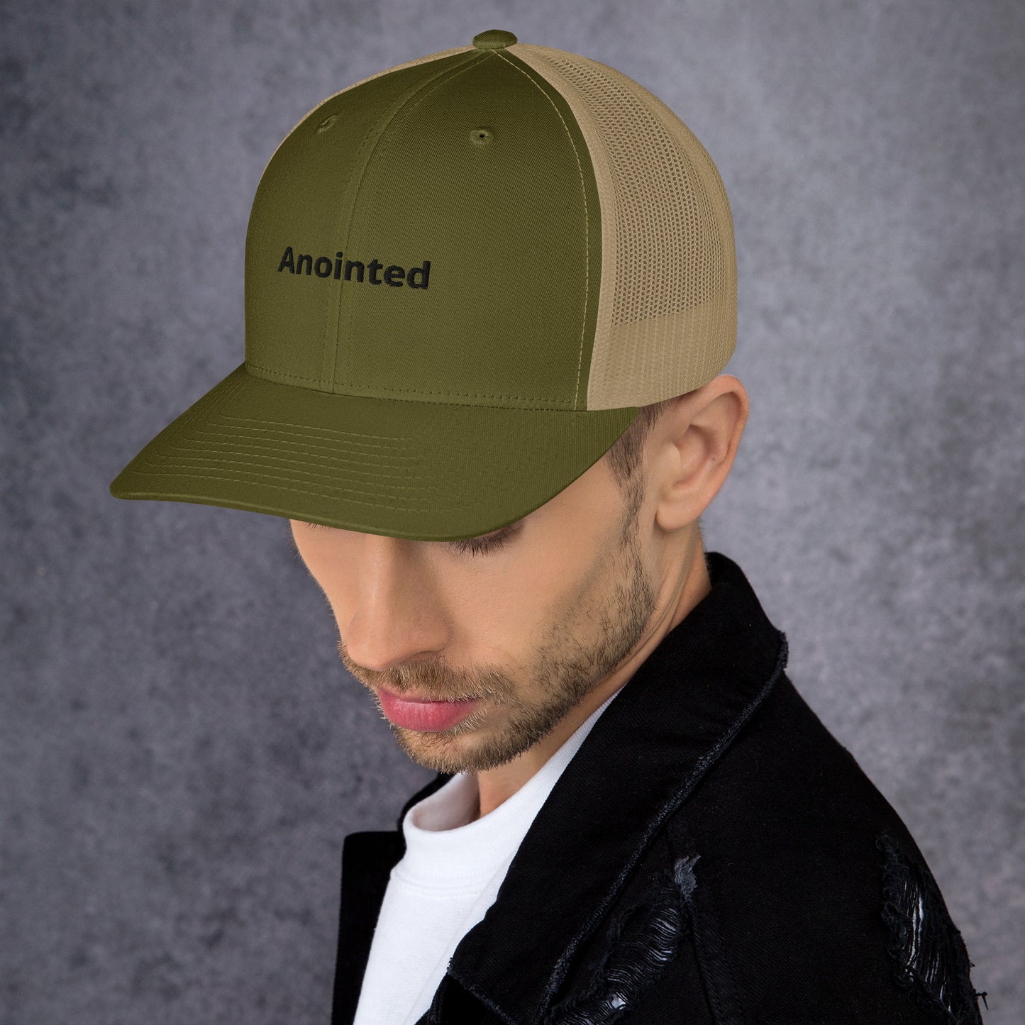 Anointed Trucker Cap – Faith on the Move