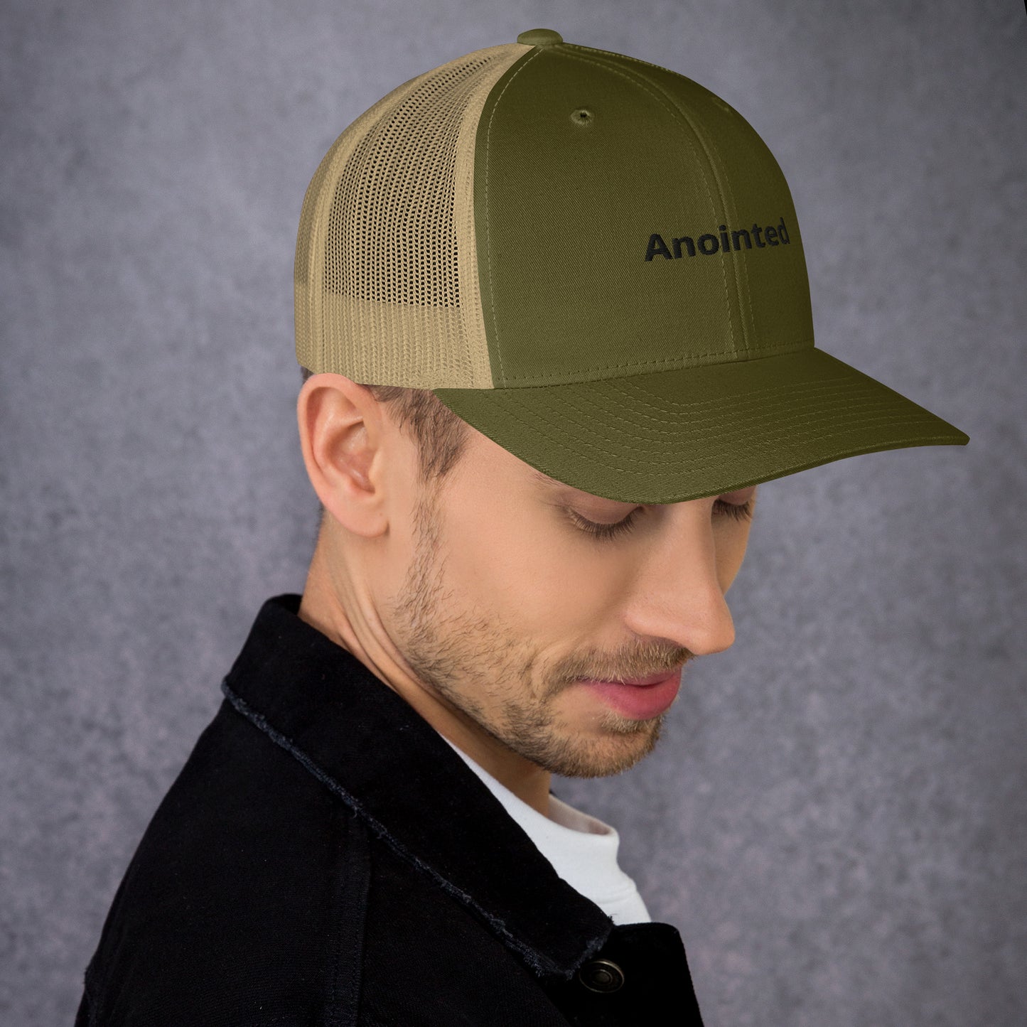 Anointed Trucker Cap – Faith on the Move