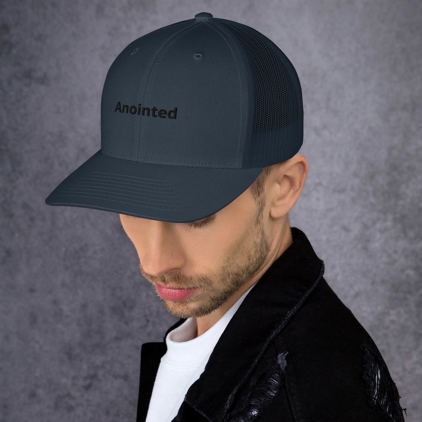 Anointed Trucker Cap – Faith on the Move