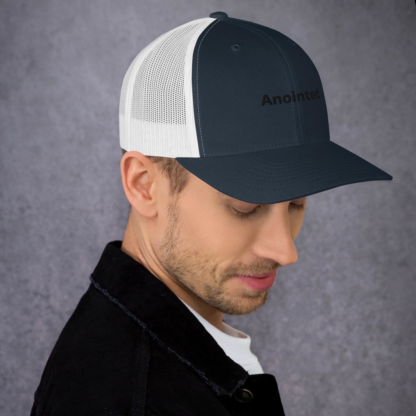 Anointed Trucker Cap – Faith on the Move