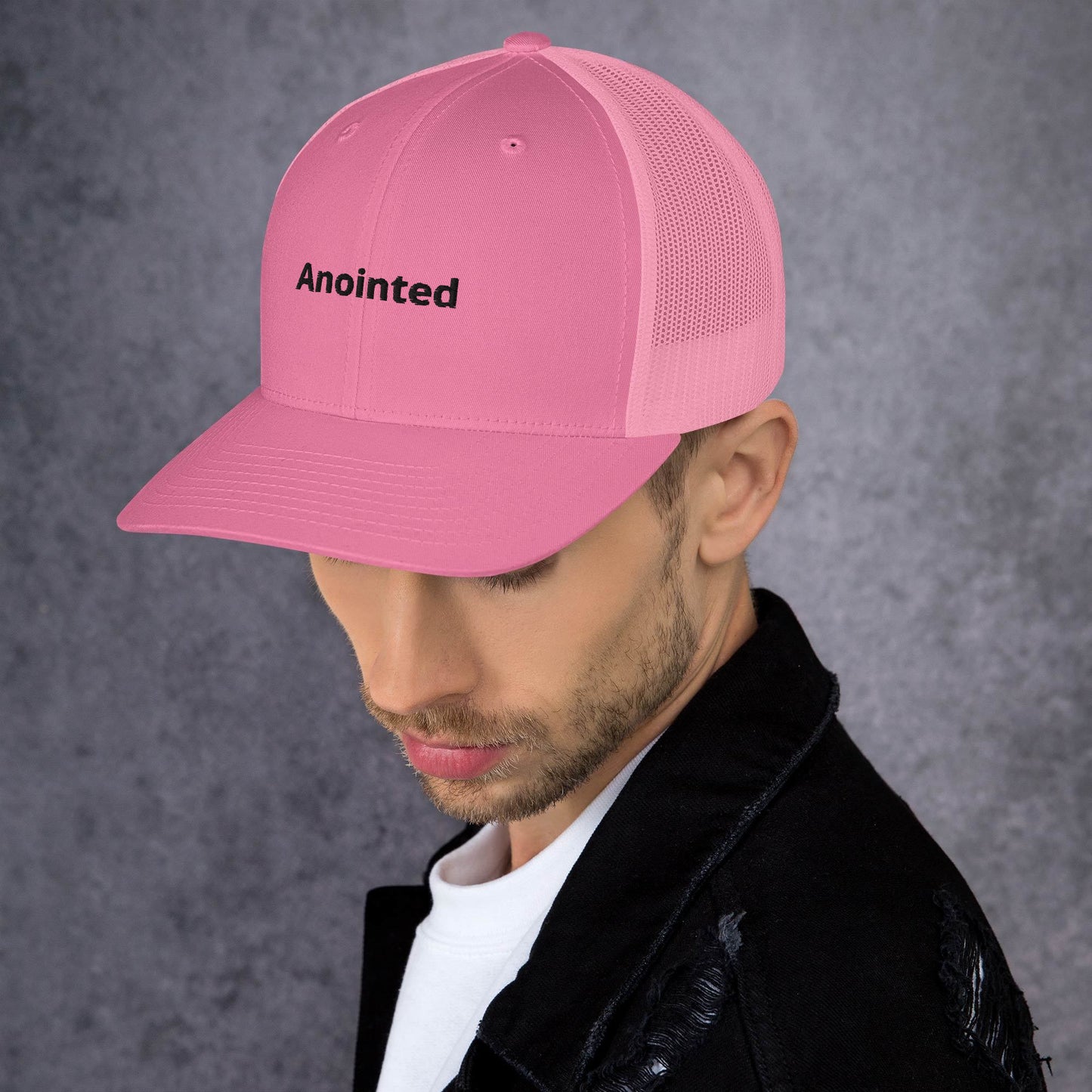 Anointed Trucker Cap – Faith on the Move