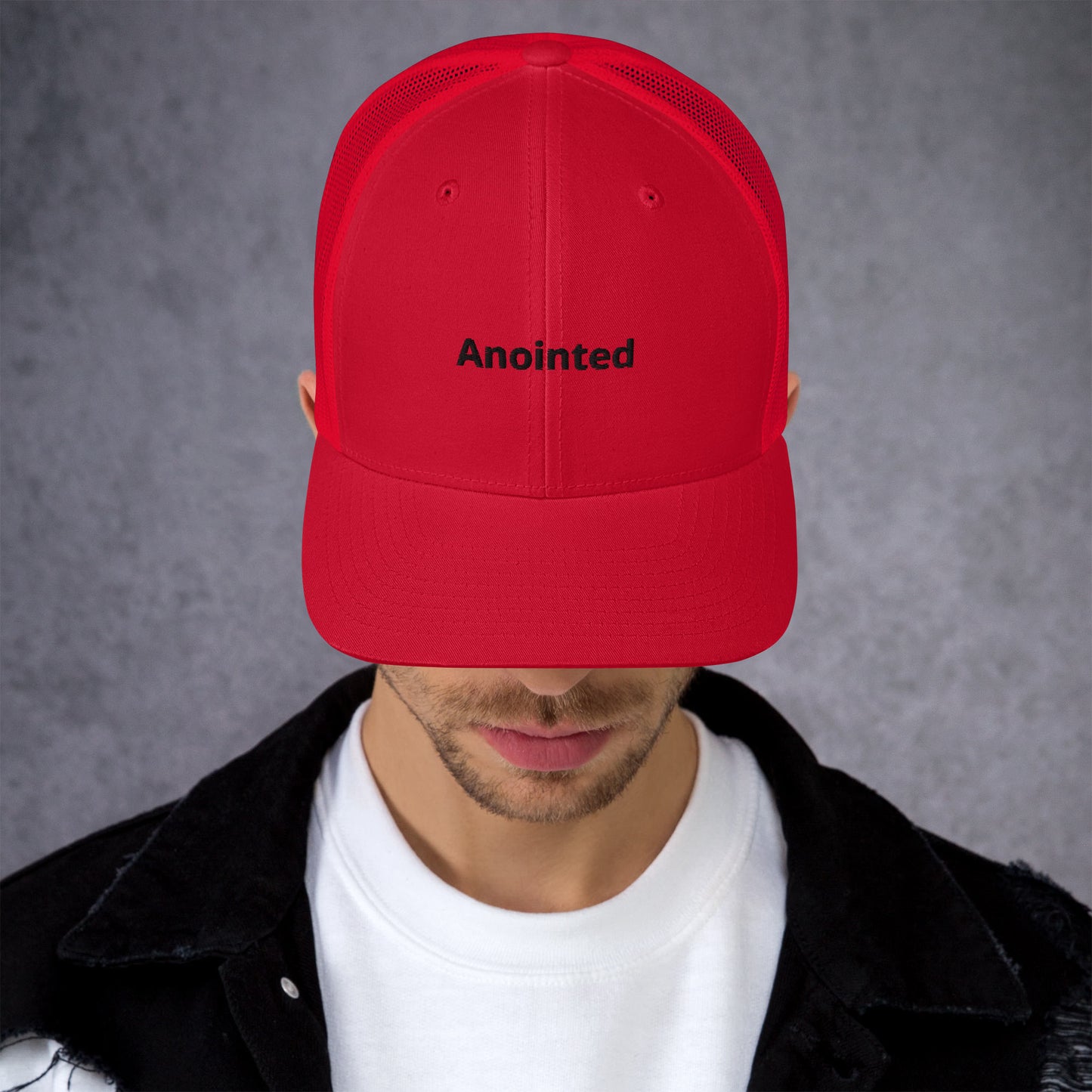 Anointed Trucker Cap – Faith on the Move