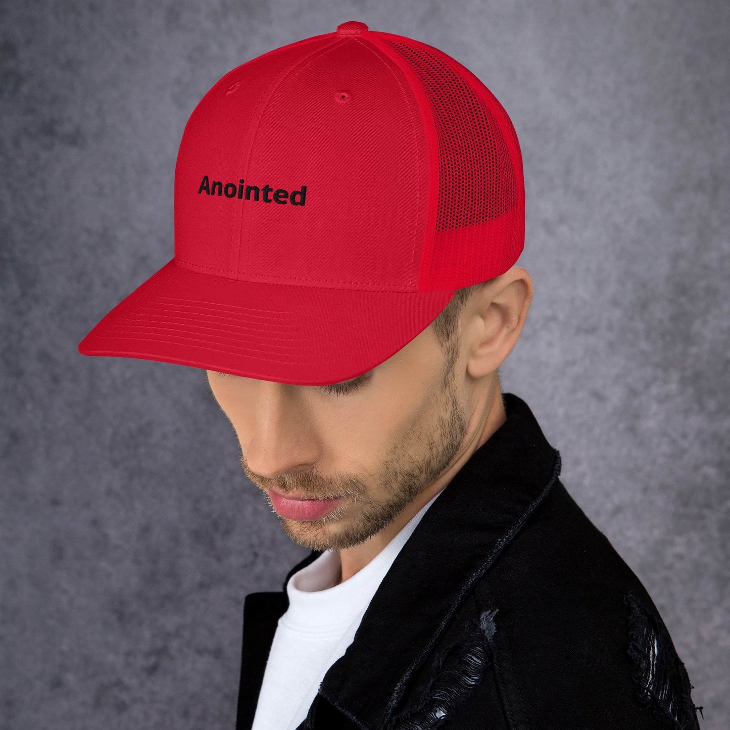 Anointed Trucker Cap – Faith on the Move