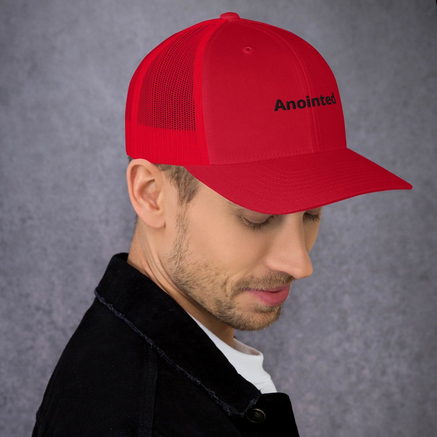 Anointed Trucker Cap – Faith on the Move