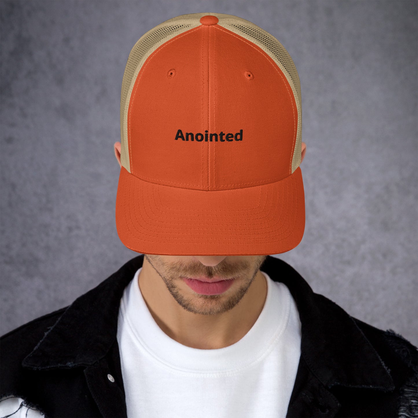 Anointed Trucker Cap – Faith on the Move
