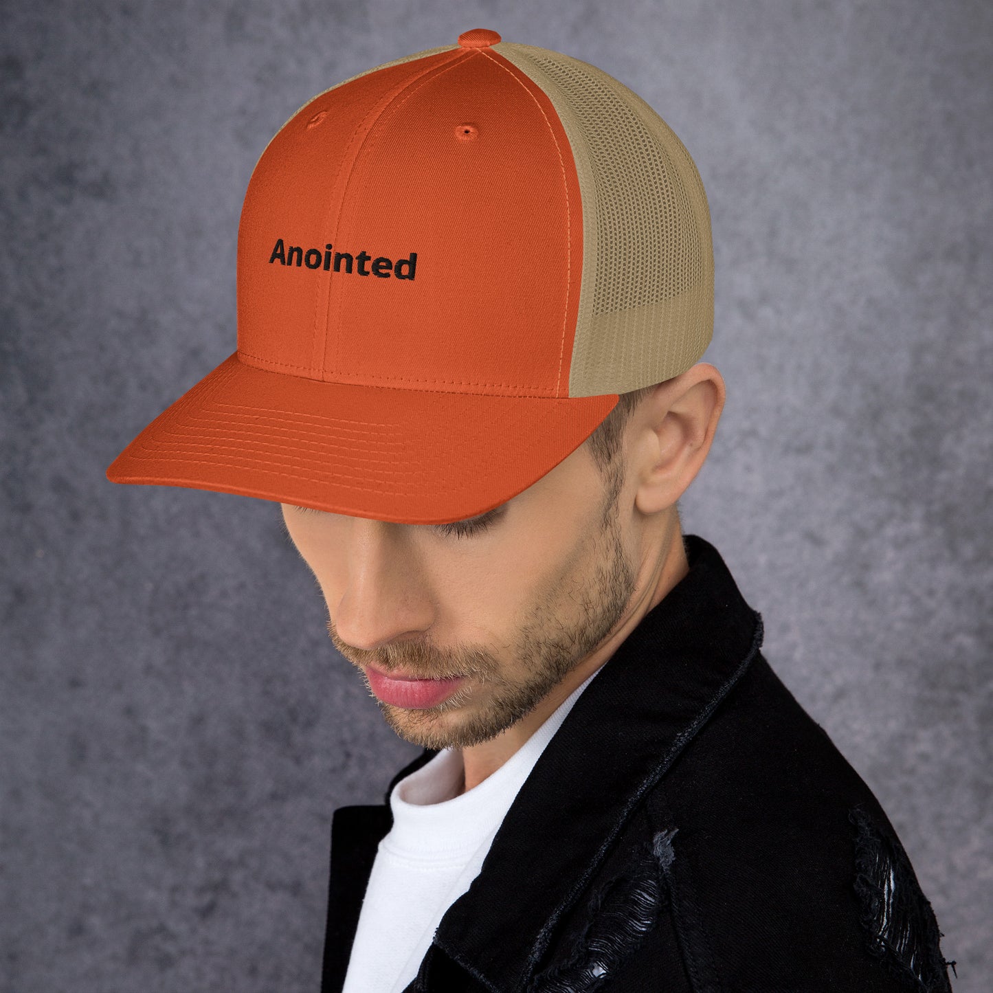 Anointed Trucker Cap – Faith on the Move