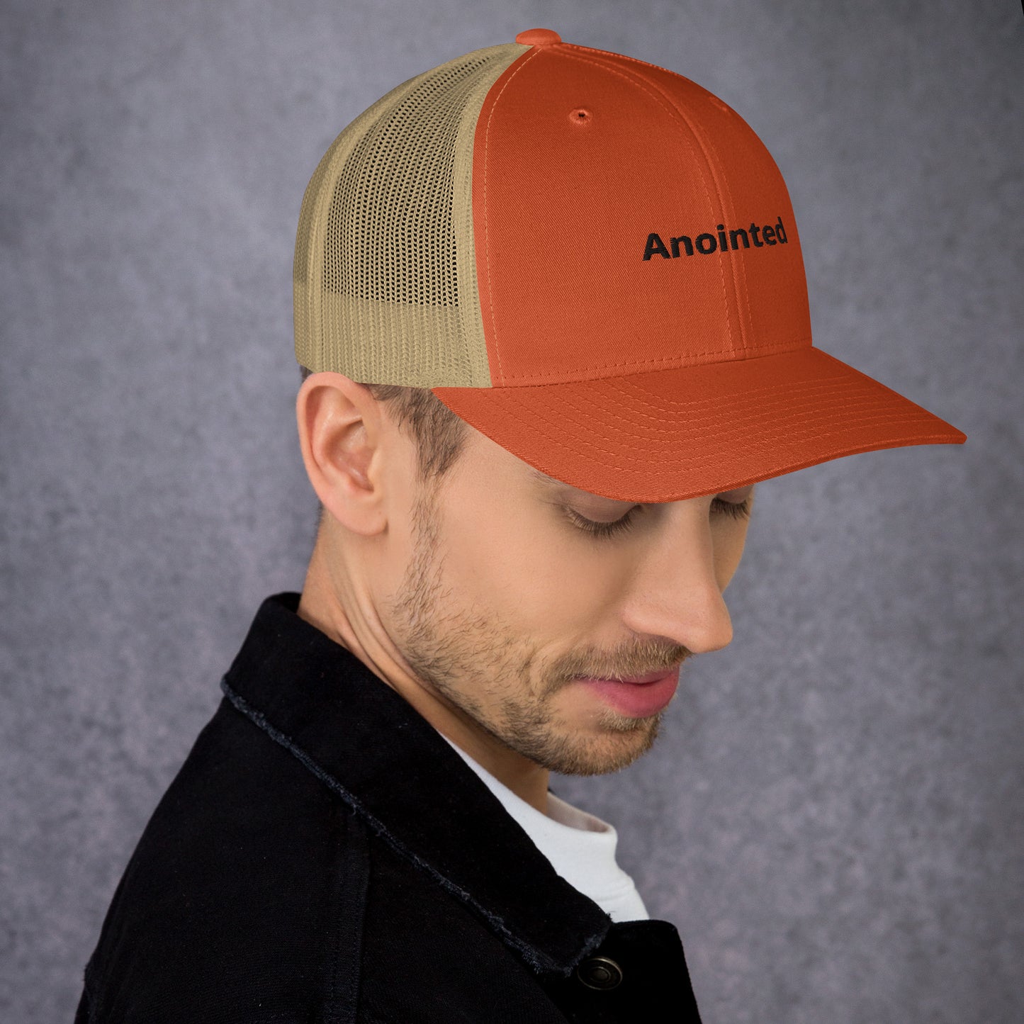 Anointed Trucker Cap – Faith on the Move