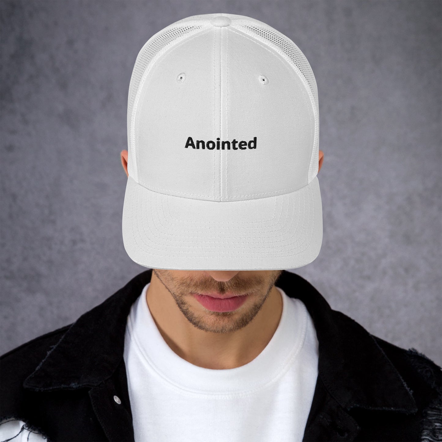 Anointed Trucker Cap – Faith on the Move