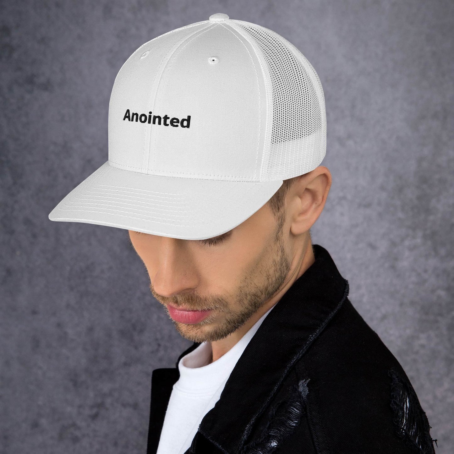 Anointed Trucker Cap – Faith on the Move