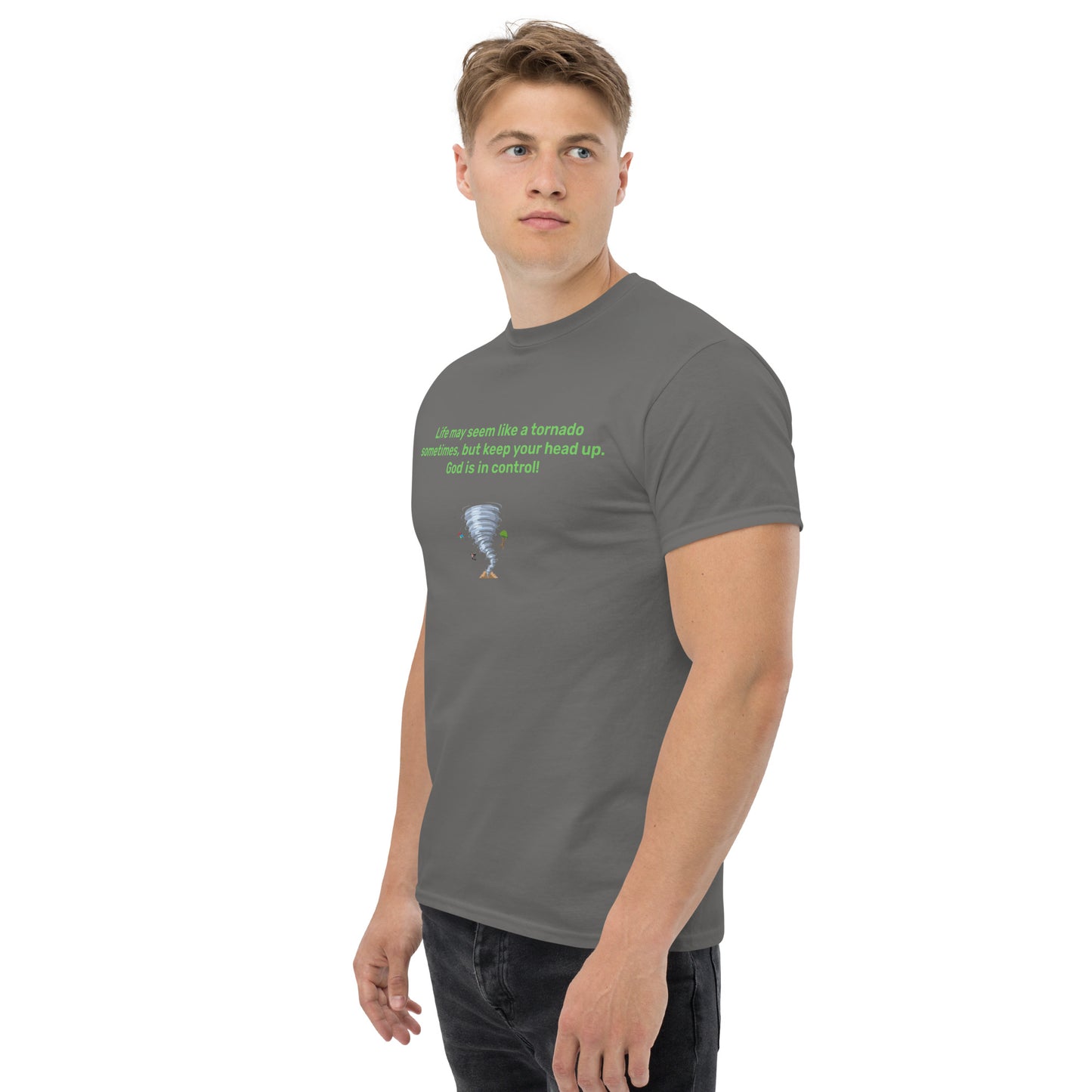 God is in control Unisex classic T-shirt