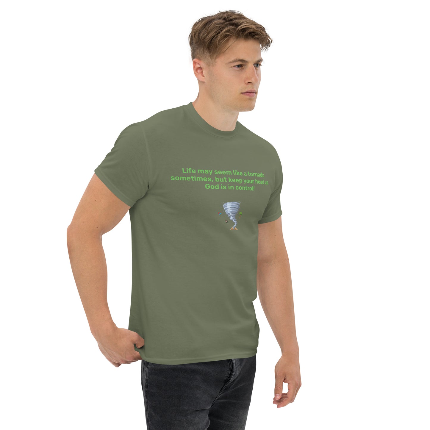 God is in control Unisex classic T-shirt