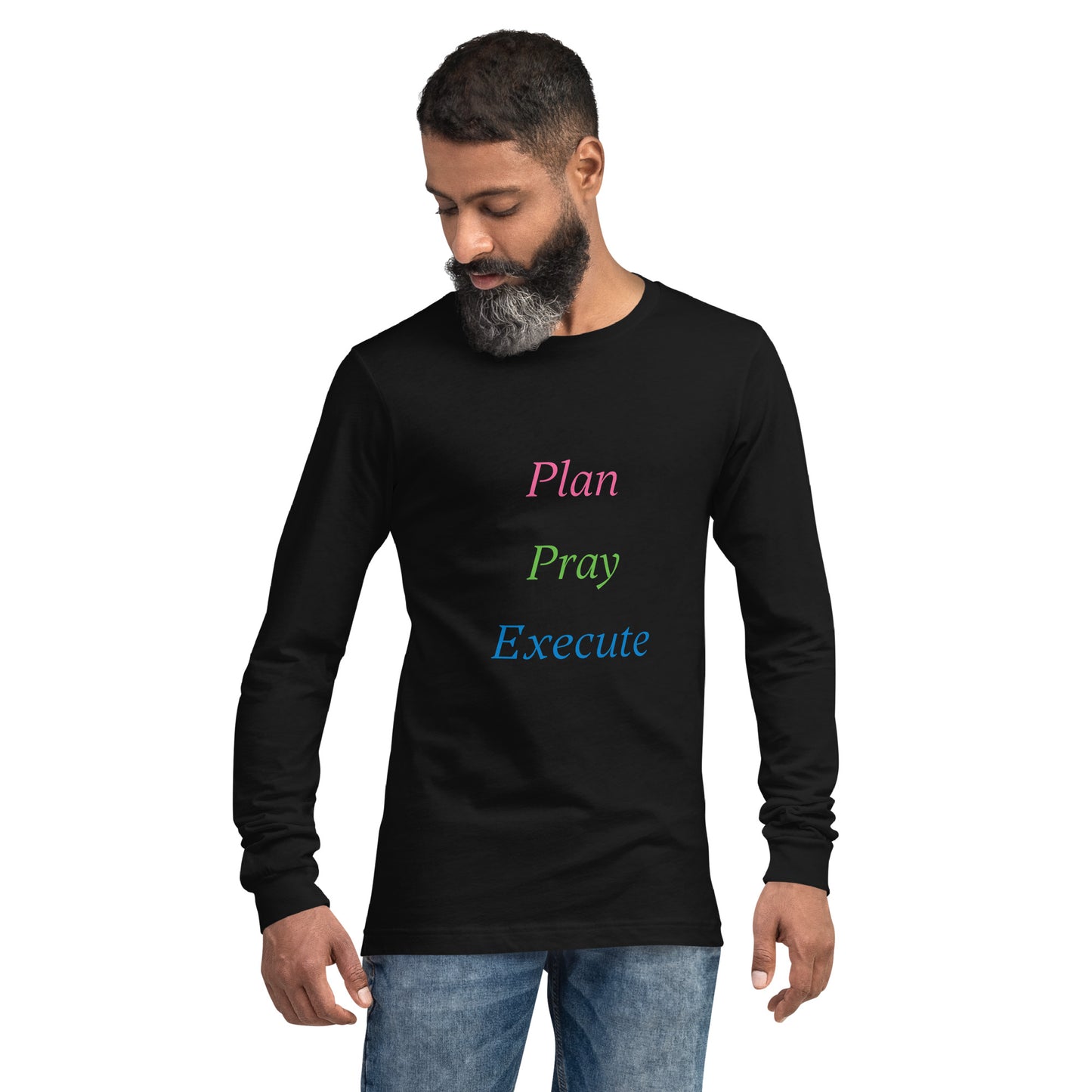 Plan Unisex Long Sleeve Tee