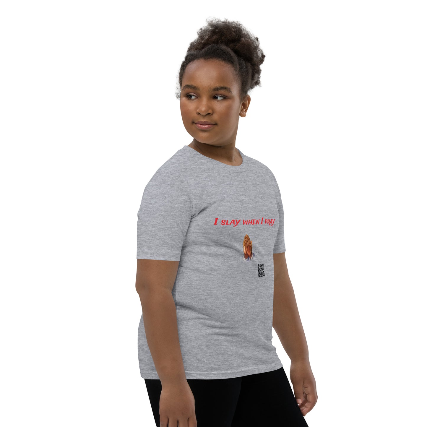 Unisex Youth Prayer Warrior Short Sleeve T-Shirt