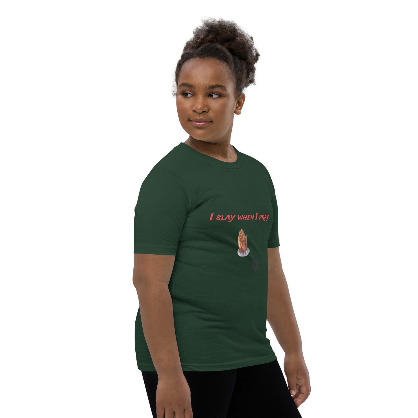 Unisex Youth Prayer Warrior Short Sleeve T-Shirt